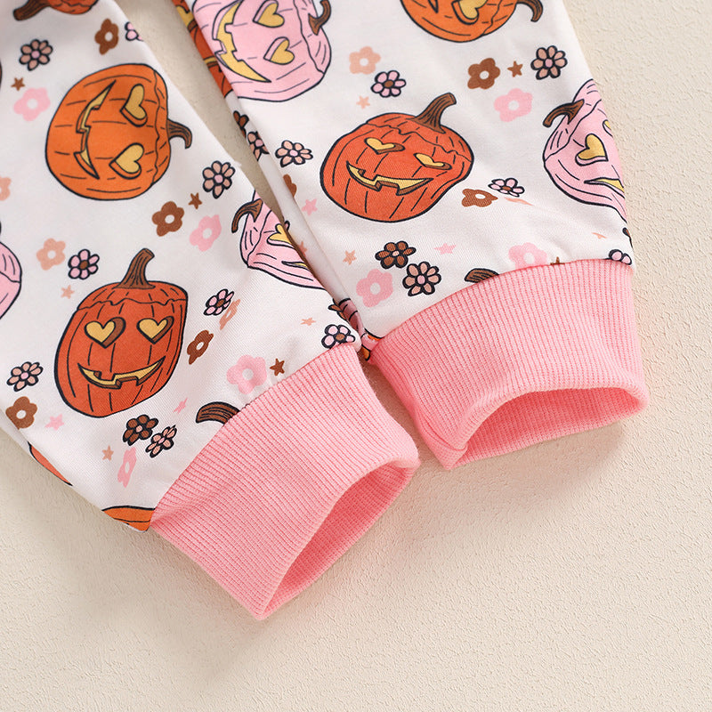 HallowPumpkin Jogger Set