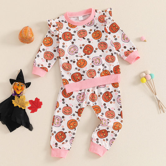 HallowPumpkin Jogger Set