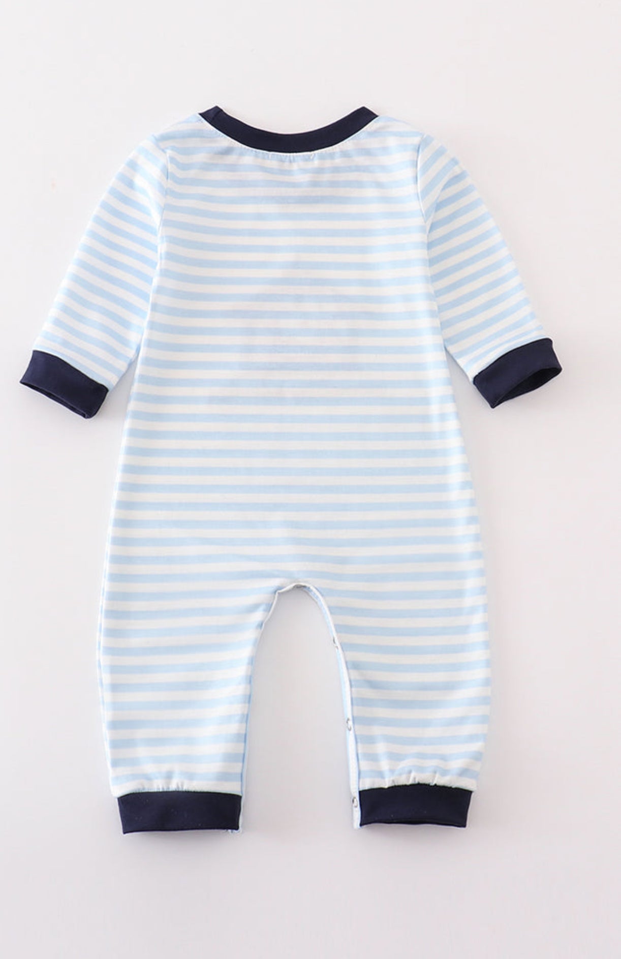 Nativity Navy Boy Romper