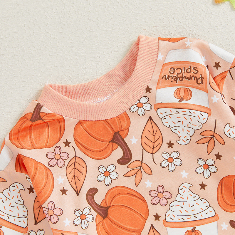 Pumpkin Onesie Sweatshirt